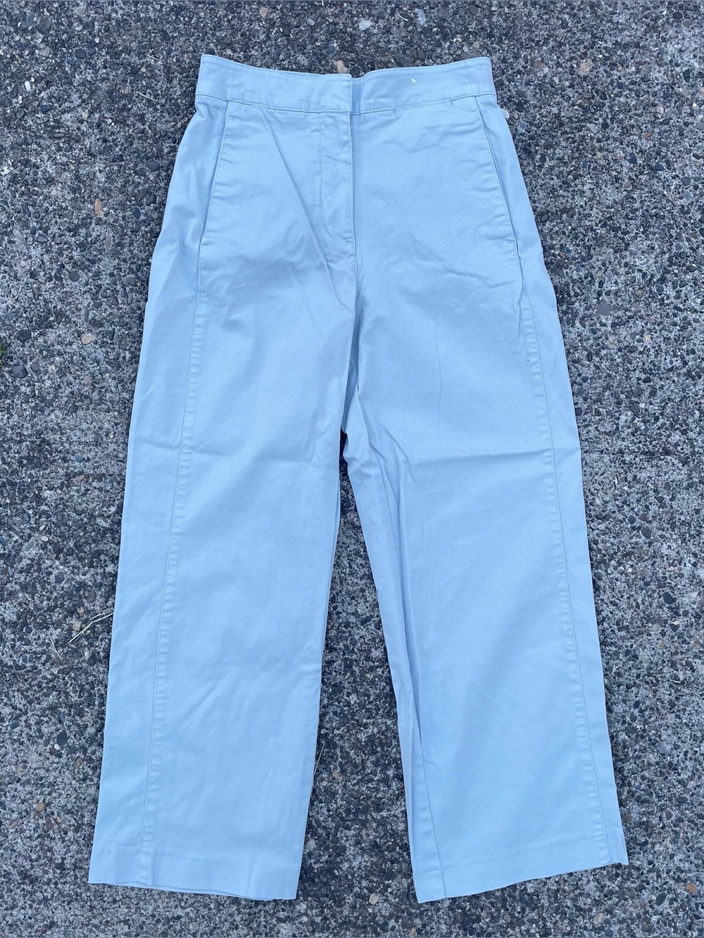 Light blue Aritzia The Group Babaton cropped wide leg pants size 2